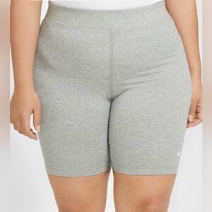 NWT NIKE 1X Sportswear Classics Women's High-Waisted 8" Biker Shorts Plus Size